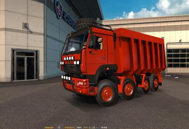 KAMAZ MONSTER 8x8 [RED] - UPDATED for 1.25