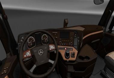 Mercedes Actros MP4 LUX Wood Interior
