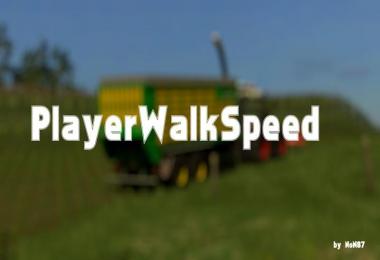 Player walk speed v1.0