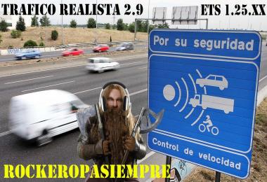 Realistic traffic v2.8 by Rockeropasiempre for 1.25