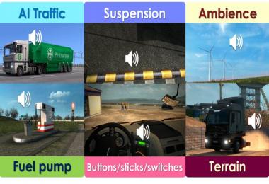 Sound Fixes Pack v17.6 for ATS