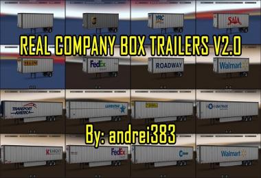 Real Company Box Trailers V2.0