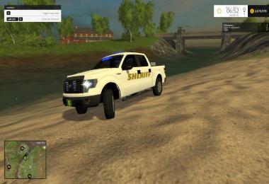 Ford f150 Sheriff with lightbar v1.0