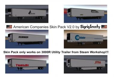 American Companies 3000R Utility Skin Pack v2.0