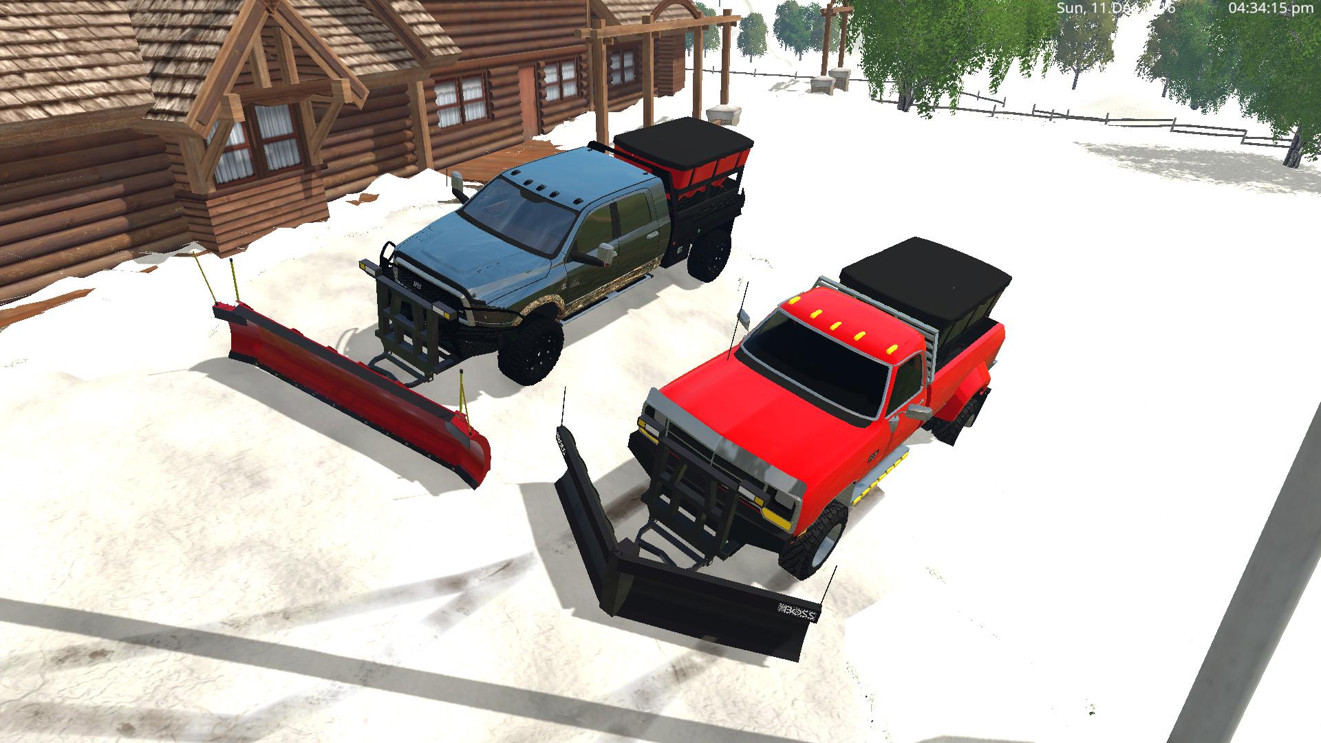 Snow Plowing Mods v1.0 Modhub.us