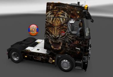 Renault T Abstract Tiger Skin 1.26.3s