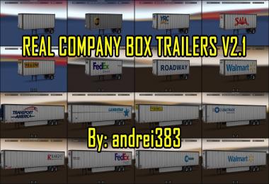 Real Company Box Trailers v2.1