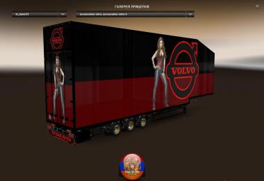 Combo skin pack vnl style5 for volvo vnl670 trailer doubledeck