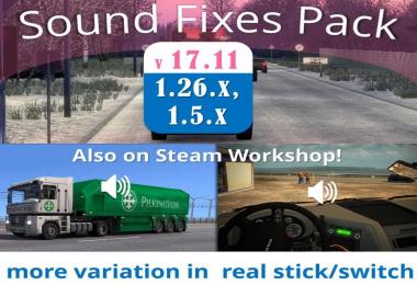 Sound Fixes Pack v17.11