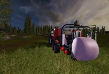 Automatic unload for bale wrapper v1.0
