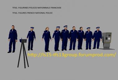 FIGURINE POLICE NATIONALE  FS17 v1.0