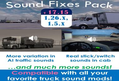 Sound Fixes Pack v17.15 for ATS
