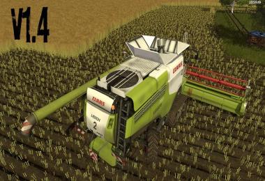 Claas Lexion 700 STAGE IV Pack v1.4.1