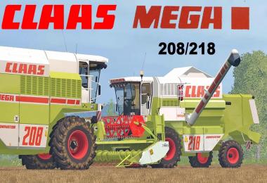 Claas Mega 208 v1.0