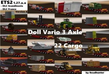 Doll Vario 3Achs with new backlight and in traffic v6