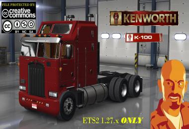 Kenworth K100 (ETS2 1.27.x)