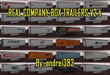 Real Company Box Trailers v2.4