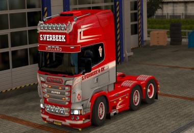 Scania RJL S.Verbeek Skin v1.0