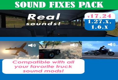 Sound Fixes Pack v17.24 [1.6 open beta]