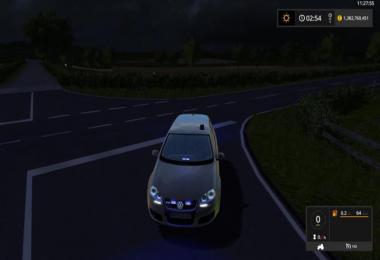 VW Golf 5 Unmarked Police update v2.0