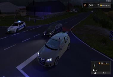 VW Golf 5 Unmarked Police update v2.0
