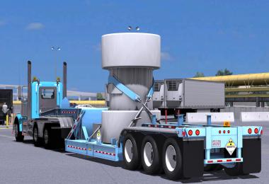 BWS Specialized Nuclear Waste Transport Trailer