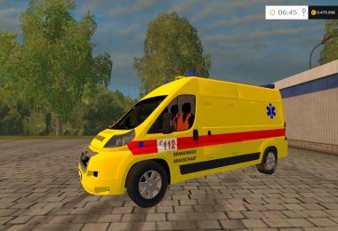 Belgian Ambulance (Fire dept.) v1.0