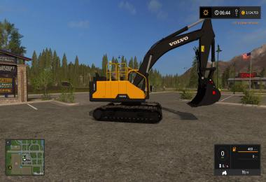 KST VOLVO EC300 WITH WORKING THUMB UPDATED CONTROLS v3.2