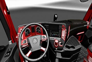 Mercedes MP4 Red Black Interior 1.27