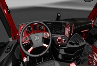 Mercedes MP4 Red Black Interior