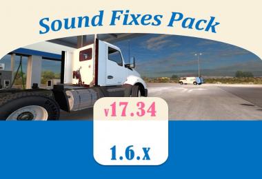 Sound Fixes Pack v17.34 for ATS
