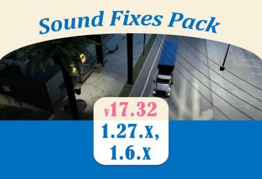 Sound Fixes Pack v17.32 for ATS