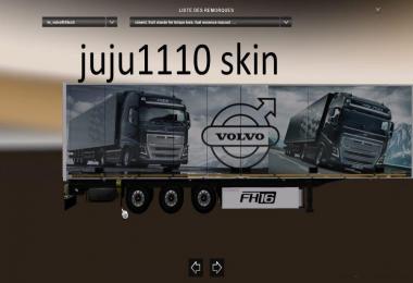 Volvo fh16 scmitz trailer skin