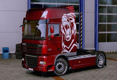 Exclusive coloration from the MB Actros 2014 8x4 to all trucks 2