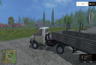 Gazelle with trailers v1.0