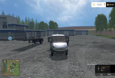 Gazelle with trailers v1.0