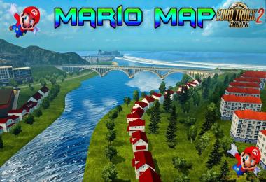 Mario Map v12.3 (Official Version) [1.27.x] for ETS2