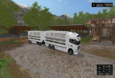 Scania Viehtransporter v2.0
