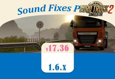Sound Fixes Pack v 17.36.1 for ATS (1.6)