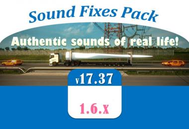 Sound Fixes Pack v17.37 for ATS