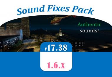 Sound Fixes Pack v17.38 for ATS