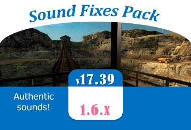 Sound Fixes Pack v17.39 for ATS