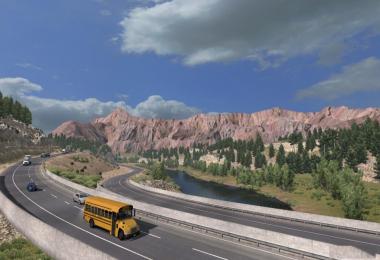 Better Mountain Texture for American Truck Simulator v1.0