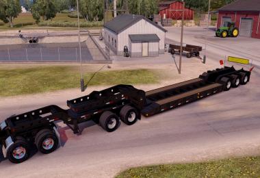 Empty oversized trailer Magnitude 55l for ATS