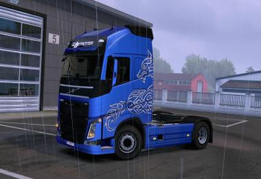 Paint Wolf Light Volvo FH16 2012 8x4 for all trucks