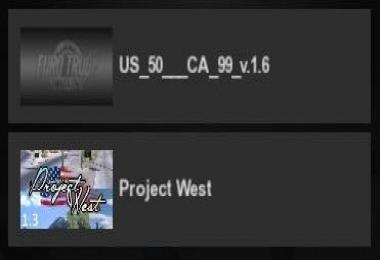 US 50 & CA 99 v1.6 (with Project West 1.3.2)
