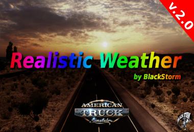 REALISTIC WEATHER BY BLACKSTORM V2.0 FOR ATS
