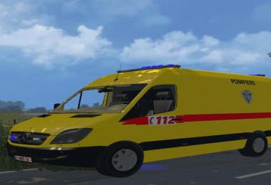 Ambulance sprinter belge v1.0