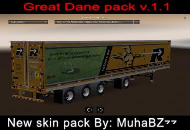 Great Dane 48 Double Trailer ATS New Skin v1.1