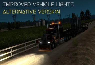 Improved Vehicle Lights: Alternative Version v1.1 - ATS